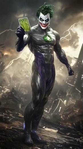 🌌🤡 Silver Surfer × Joker | AI Fusion Cosmic ⚡