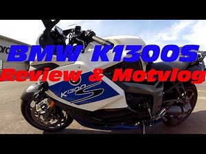 BMW K1300S HP: Review, Motovlog and ZX14R & Hyabusa racing!