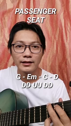 Passenger Seat Guitar Chords Tutorial