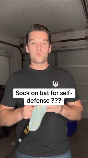 Sock on bat for self defense #selfdefense #educational #why #dv | dutchintheusa