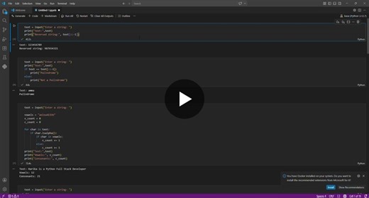 Python Practice: Strengthening String List Skills | Thangasani Harika posted on the topic | LinkedIn