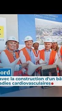 The North Hospital is being modernized with the construction of a building dedicated to cardiovas...