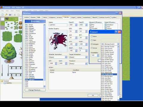RPG Maker XP Tutorial - How to Make Bosses