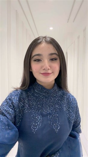 Solid Blue Kurta Sharara By Saadibrahimstudio