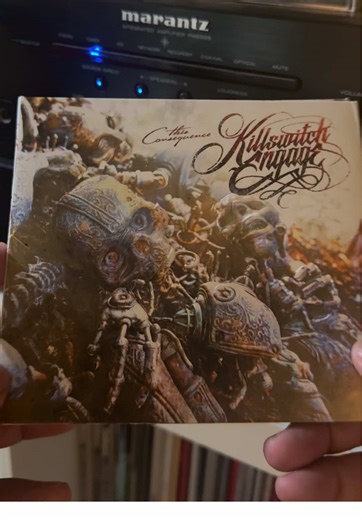 Killswitch Engage’s This Consequence. Solid release from Metalcore pioneers #fyp #compactdisc #cdcollection #killswitchengage #thisconsequence