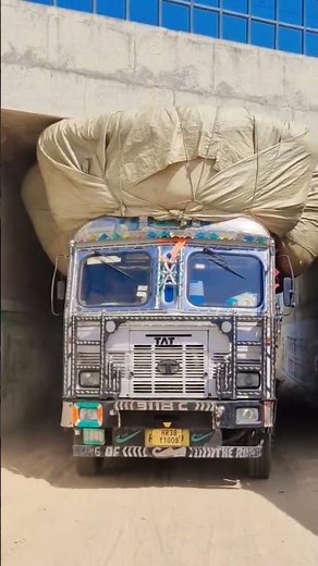 TATA Truck Stuck Under Bridge - The MOST Indian Thing Ever