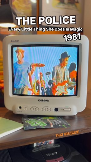 Every Little Thing She Does is Magic hit no. 3 on the US billboard charts in 1981 — the song was originally written in ‘76 but it wasn’t until ‘81 when The Police infused it with new wave sound blended with reggae elements. It’s one of my favorite tracks from Ghost in the Machine (1981) — anyone else a fan of this track? #80smusic | That_80s_Dude