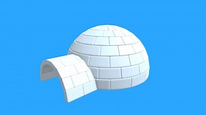 Igloo - Buy Royalty Free 3D model by bariacg