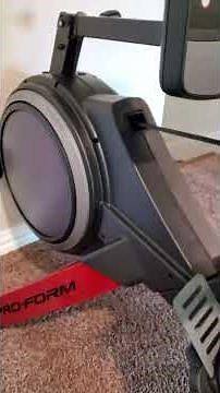 Pro-form 750R Rower sound level