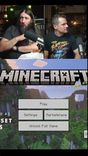 First Time Playing Minecraft