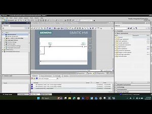 siemens plc and HMI interface for beginner