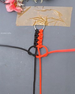 Key chain with 3mm macrame || lovely handmade gift | Arts&Crafts