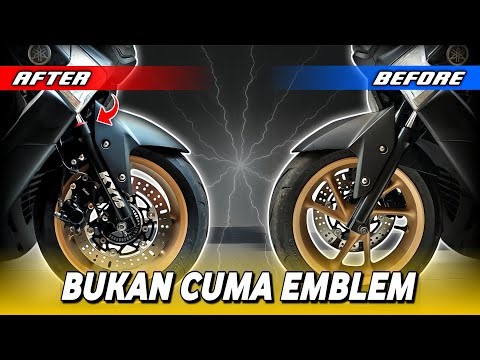 COOL LOW BUDGET!! Downsize the NMAX front shock, Modify the old NMAX front shock just replace thi...