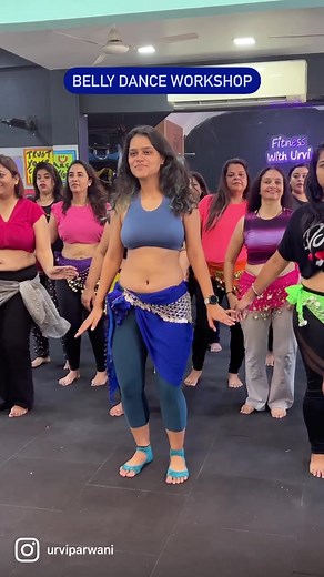 Hotness Alert 🚨 Fitness with Urvi 💙 | Urvi Parwani