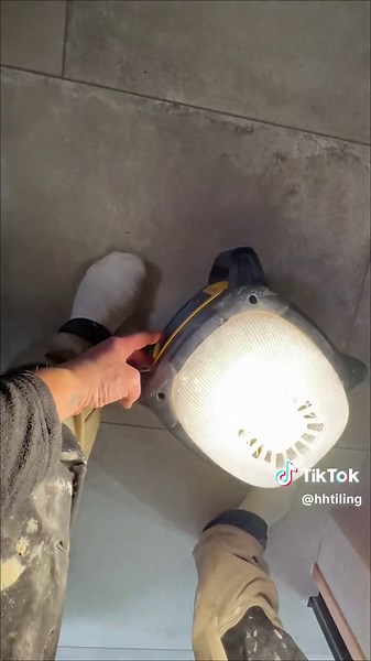Resin Tiling with LED Strips Inspection