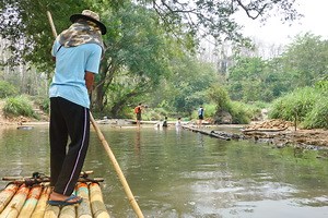 Bamboo Rafting in Mae Wang: One of the best rafting experiences