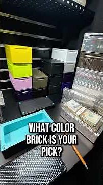 Showing you the different colors of the bricks 🎨🧱