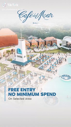 Your full-day of fun awaits at Café del Mar Bali! Our doors are open wide, with no entry fee and no minimum spend in selected areas. Join us beachside and in epicurean delights, relaxing ambiance, and groovy entertainments. Reserve today and elevate your experience.