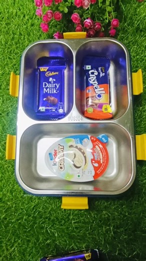 chocolate 🍫🍫#chocolate #lunchbox #kinder #dairymilk #क्रिस्पी