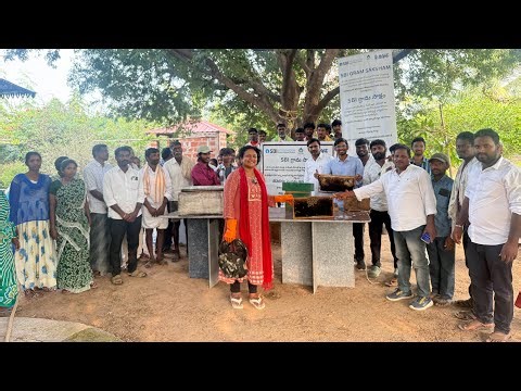 Honey Beekeeping processing unit field expousure visiting Training for Tribal Farmers