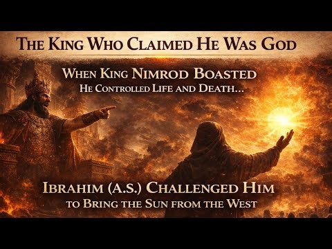 “Nimrod vs Ibrahim (A.S.) | The King Who Claimed He Was God | Learn English Through Stories” 🔥