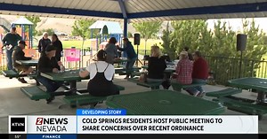 Community meeting about zoning changes in Cold Springs