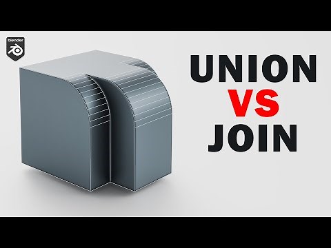 Unions Booleans & Joins in Blender (Which is Better?)