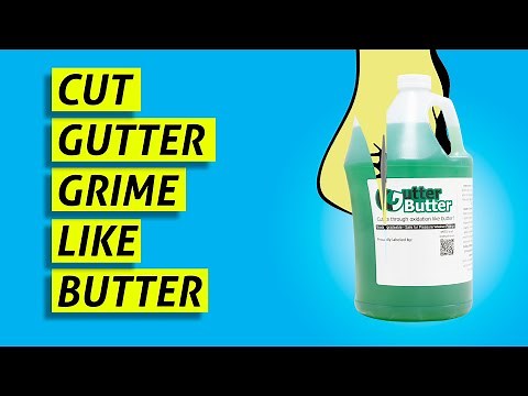Gutter Cleaning and Oxidation Removal with Gutter Butter!