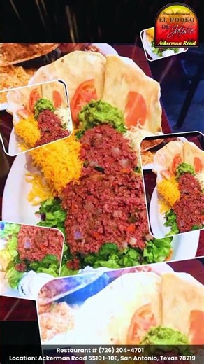 Traditional Food Bliss 🌮🔥 El Rodeo De Jalisco San Antonio, Texas