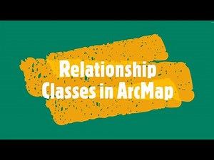 Relationship Classes in ArcGIS || Linking tables by Relationship Classes in ArcMap