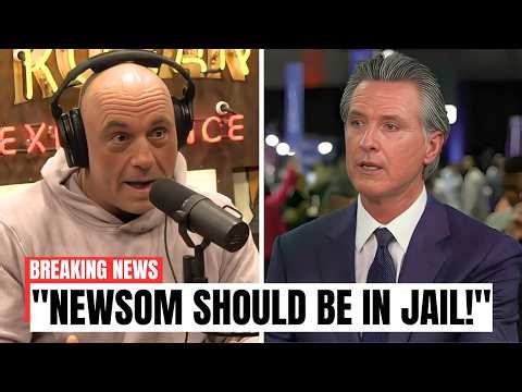 Joe Rogan UNLEASHES on Gavin Newsom in Explosive On-Air Moment!