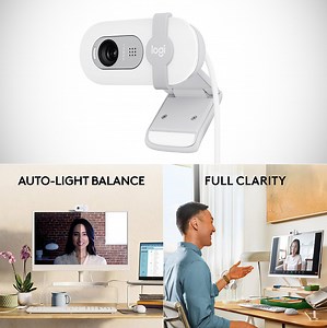 Logitech's Brio 100 Webcam Delivers Daily Reliability By Offering Clear Video Without the Premium Cost