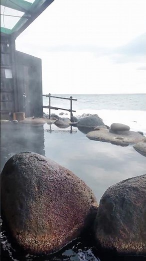 日本伊豆北川温泉 × 絶景露天風呂 × 最高 #伊豆 #温泉 #travel #japan onsen