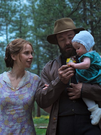 The portrait of a logger and railroad worker who leads a life of unexpected depth and beauty in the rapidly-changing America of the early 20th Century. Joel Edgerton, Felicity Jones, Kerry Condon, and William H. Macy star in Train Dreams, a film that “contains all the wondrous, devastating layers of an entire life.” In select theaters November 7 and on Netflix November 21. #TrainDreams