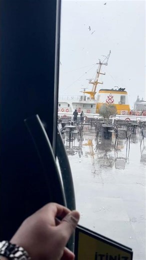 Snow ❄️ Kadıköy İskele Istanbul