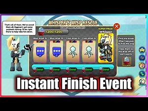 [🐺EVENT] Sonic Speed Simulator Script - Finish Whisper's Wisp Rescue