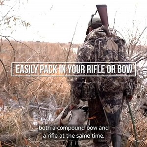 1.2K reactions · 57 shares | It’s True  The best weapon carry pack under $200 is the X1A3. Easily carry a rifle and a bow at the same time. With full-depth spotting scope pockets, this is your new go-to day hunting pack. Free Gift Set + Free Domestic Shipping On Orders Over $299. | Eberlestock | Facebook