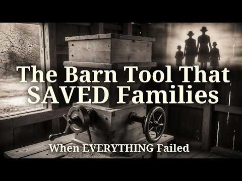 The depression era barn tool that kept families alive when everything failed