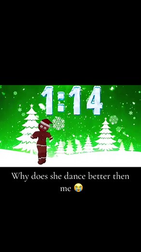 Little ginger bread dancing #dance #timer #gingerbreadman #gingerbreadwoman #gingerbread #gingerbreadperson #cristmas #foryoupage #fyp