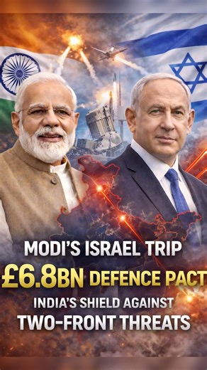 #Modi’s #Israel Visit to Finalize £6.8 Billion Defence Deal |