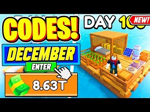 ⚠️New⚠️ ALL WORKING CODES For Raft Tycoon December 2025 - Roblox Raft Tycoon Codes 2025