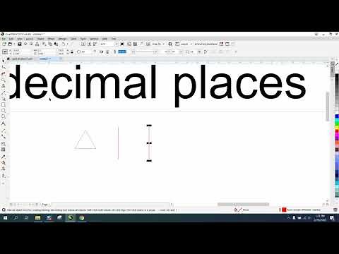 Corel Draw Tips & Tricks Set your decimal places with more