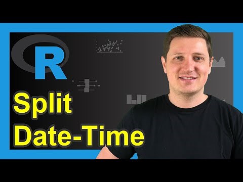 How to Split a Date-Time Column into Separate Variables in R (Example) | as.Date, format, as.POSIXct