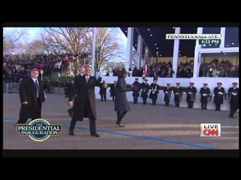 President Obama & Michelle Obama Inaugural Parade Walk Pennsylvania Avenue (January 21, 2013) [2/2]