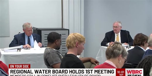 Regional Water Board holds 1st meeting - Members still in conflict over legality of board