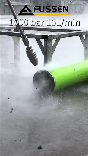 Fussen 1000 Bar Pressure Washer | Extreme Concrete Blasting Power! #highpressurecleaning