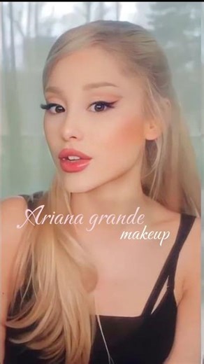 J’etait obligé de recréer ce makeup il est juste incroyable ! #pourtoi #fry #arianagrande #makeup