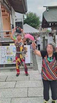 天王祭 奉納演芸③ アフリカンダンス #今泉八坂神社 #japan #夏祭り #traditionaldance #奉納 #宇都宮市 #令和８年７月１５日 #楽しい #ダンス