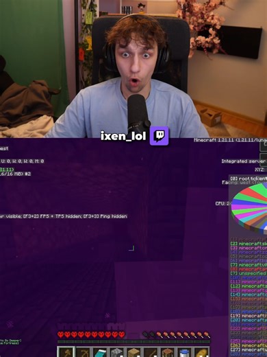 LOCK IN #minecraft #ixen