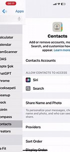 How to use contacts google /icloud